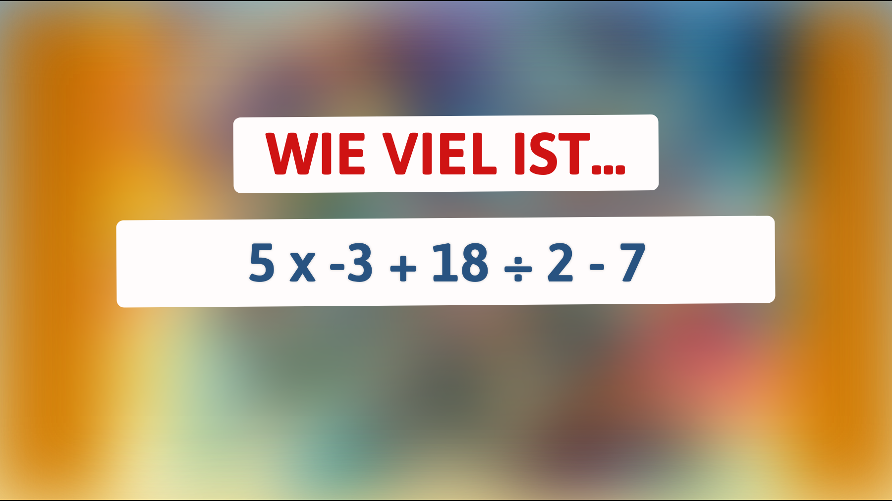 Kannst du dieses mathematische Rätsel für Genies lösen? Teste dein Wissen jetzt!"