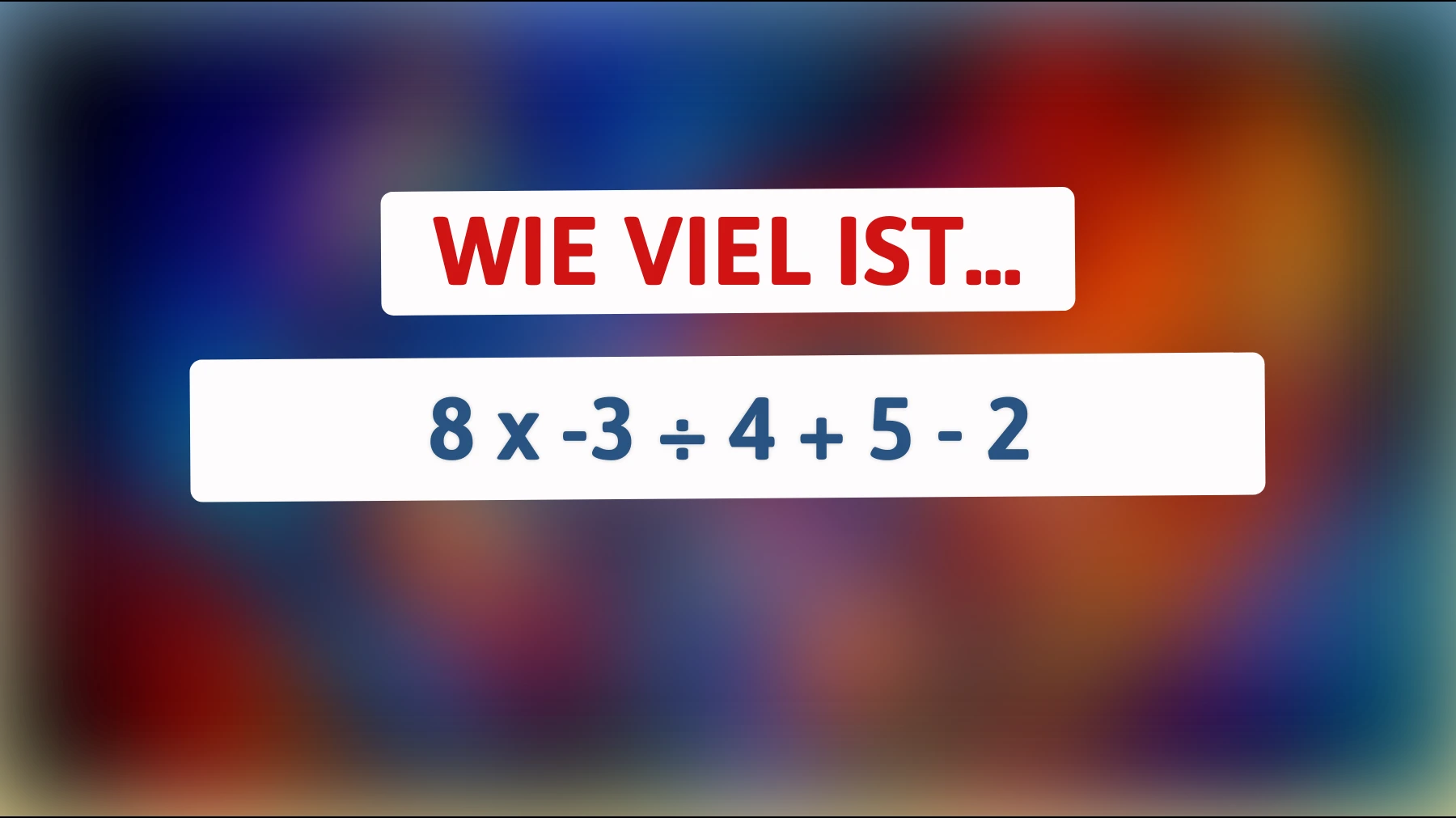 Kannst du dieses mathematische Rätsel lösen, das selbst Genies herausfordert? Finde die Lösung!"
