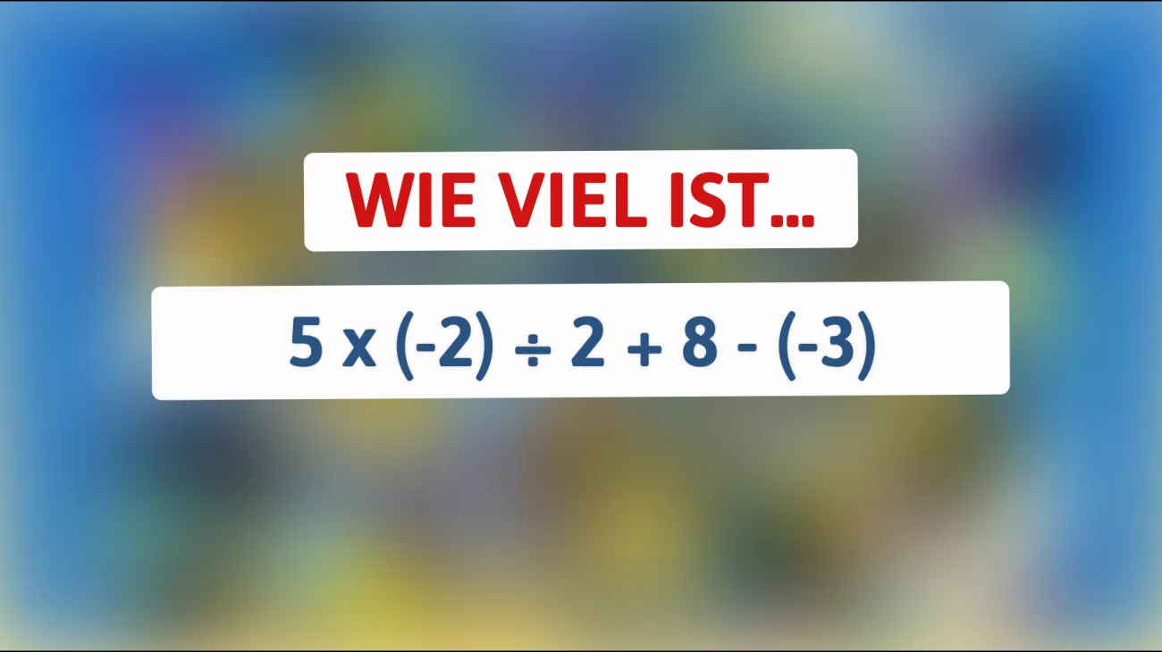 Nur 3% der Menschen können dieses knifflige Rätsel lösen! Bist du einer der Genies, die es schaffen?"